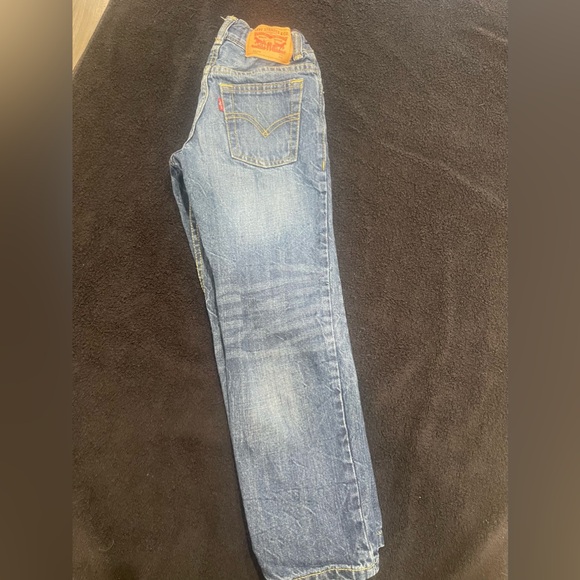 Levi’s Regular Taper Distressed Casual Jeans Kids Boy’s Size 6 Regular - Picture 9 of 9